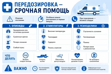 Помощь при передозировке в Новороссийске