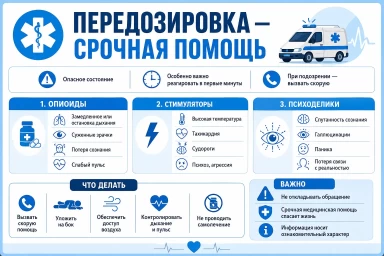 Помощь при передозировке в Новороссийске